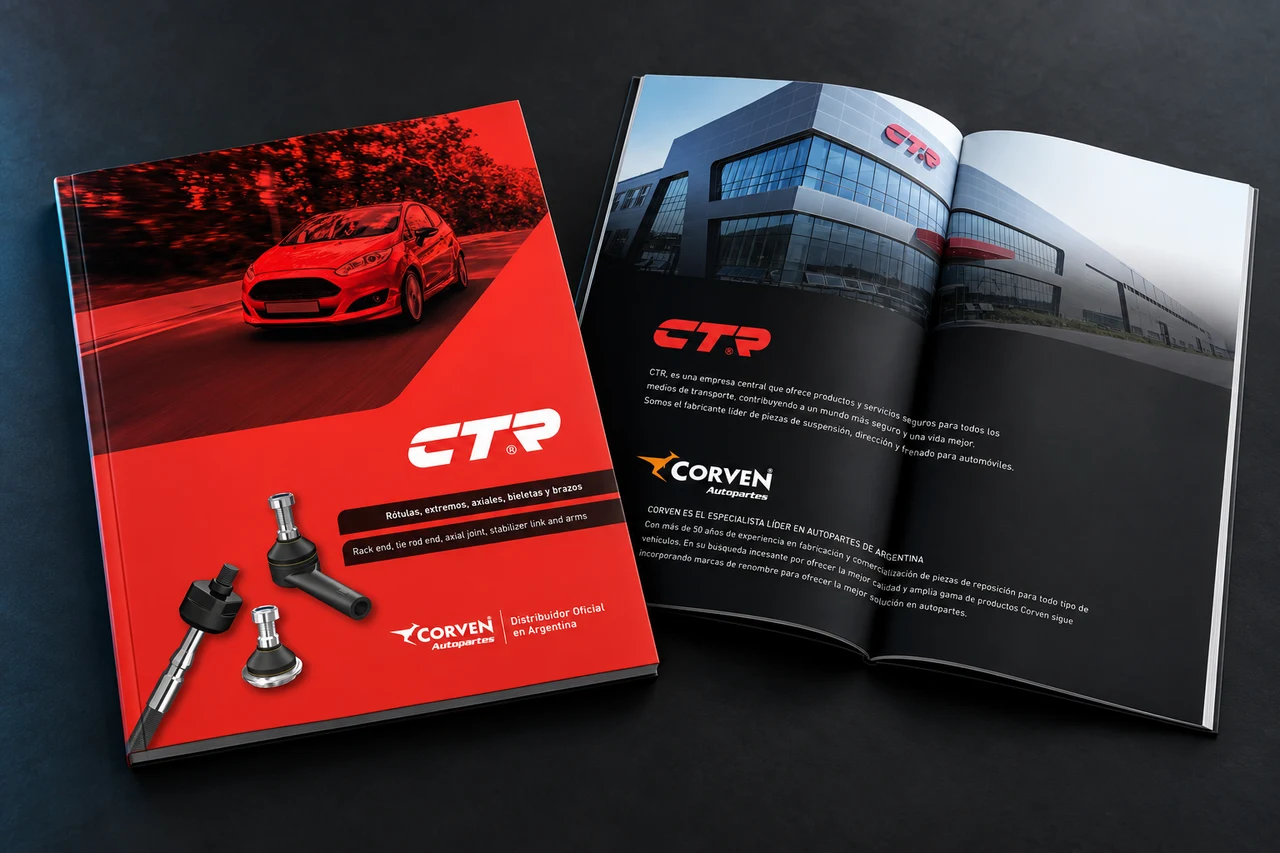Catálogo CTR · Distribuido por Corven Autopartes
